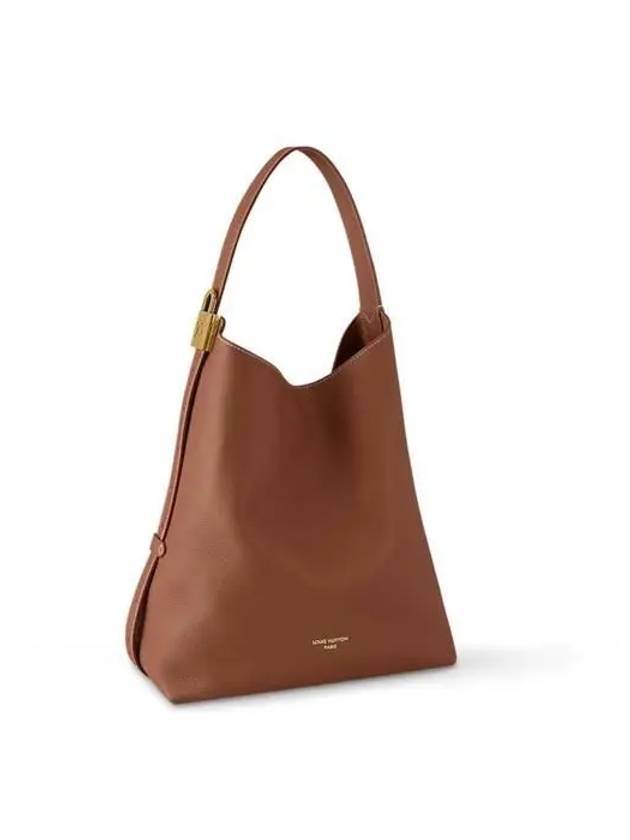 Low Key Hobo MM Shoulder Bag Cognac - LOUIS VUITTON - BALAAN 3