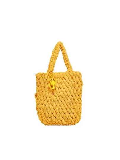 Blanket Shopper Large Tote Bag Yellow - JW ANDERSON - BALAAN 2