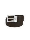 Belt Printed Leather Brown 124613 - MONTBLANC - BALAAN 1