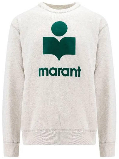 Mikoy Logo Print Sweatshirt White - ISABEL MARANT - BALAAN 2