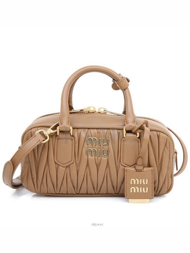 5BB142 Arcadi Materasse Nappa Leather Mini Bag Cross - MIU MIU - BALAAN 1