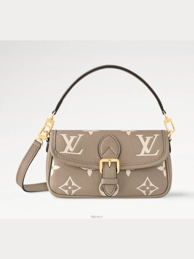 Nano Diane Bicolor Monogram Empreinte Leather Shoulder Bag Beige - LOUIS VUITTON - BALAAN 2