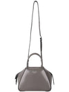 Brushed Supernova Hand Shoulder Bag Dark Grey - PRADA - BALAAN 4