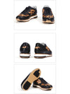 Leopard Print Low Top Sneakers Brown Black - LANVIN - BALAAN 3