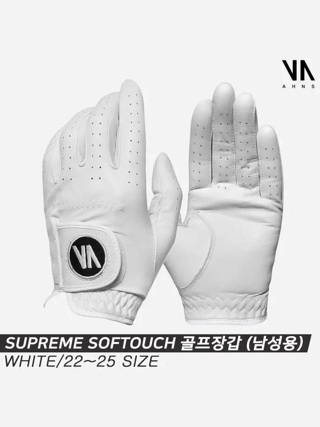 Ans Supreme Soft Touch SUPREME SOFTOUCH Sheepskin Golf Gloves White Right Hand Wear - DUNLOP - BALAAN 1