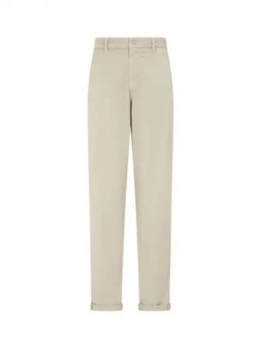 Women s Twill Waist Denim Pants Beige 270774 - EMPORIO ARMANI - BALAAN 1