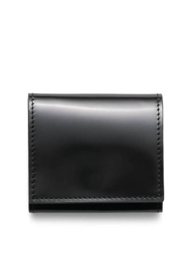 Brushed Leather Coin Purse Black - PRADA - BALAAN 1