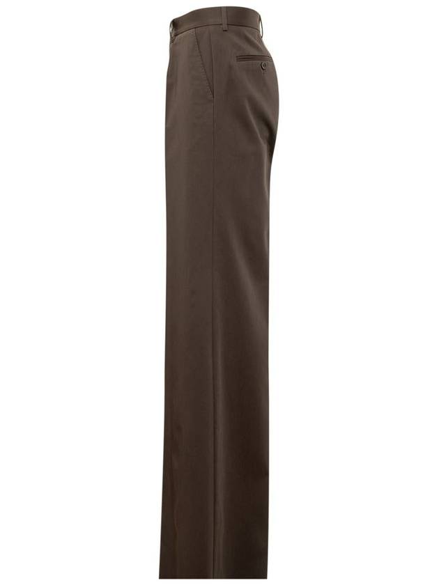 Straight Pants GP01PT FU60L M3927 BROWN - DOLCE&GABBANA - BALAAN 4