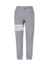 Men's Classic Loopback Engineered 4-Bar Sweatpants Light Grey - THOM BROWNE - BALAAN 4