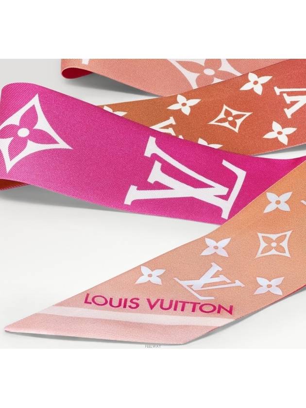 LV Aurora Nano Scarf Fuchsia - LOUIS VUITTON - BALAAN 4