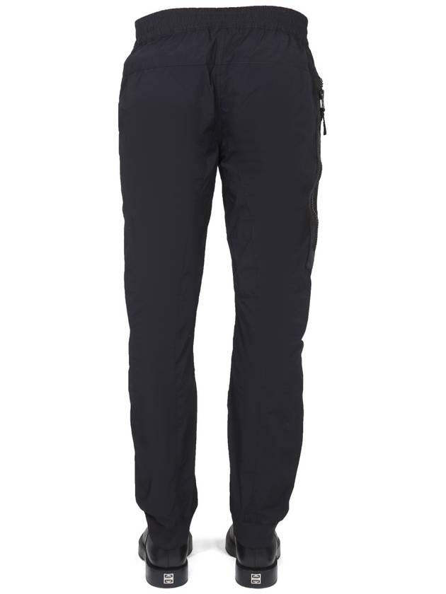 Waistband Elastic Straight Pants Black - TEN C - BALAAN 5