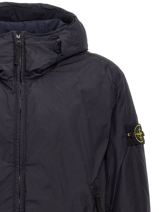 Crinkle Reps R NY Padding Navy - STONE ISLAND - BALAAN 4