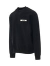 Le Gros Grain Logo Sweatshirt Black - JACQUEMUS - BALAAN 3