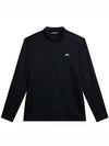 Tech Bridge Mid Layer Long Sleeve Black - J.LINDEBERG - BALAAN 2