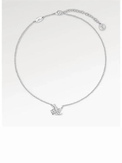 Loulougram Necklace Silver - LOUIS VUITTON - BALAAN 2