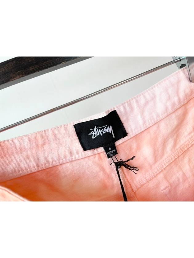 Women's Malibu TD Denim Shorts Melon - STUSSY - BALAAN 6