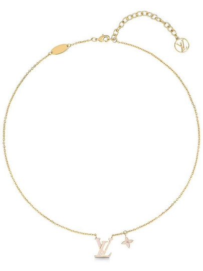 LV Iconic Enamel Necklace Gold - LOUIS VUITTON - BALAAN 2