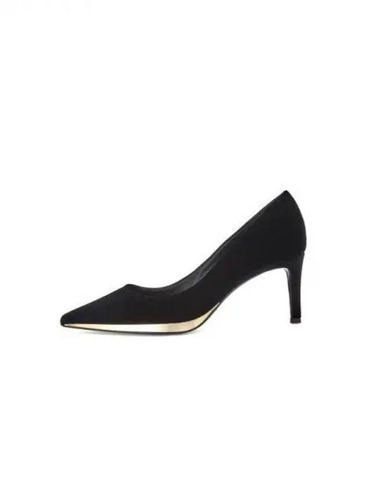 WOMEN BFAQUEL Velor Pumps Black 270360 - GIUSEPPE ZANOTTI - BALAAN 1