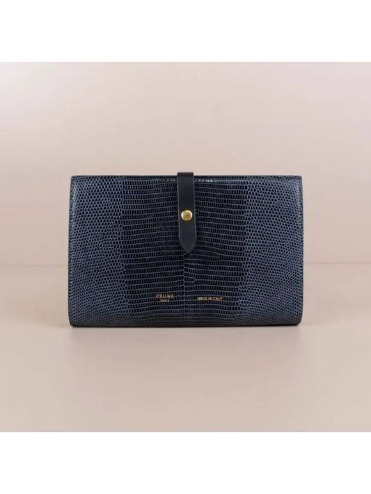 Multi function Lizard Strap Clutch Wallet 104874AXA 38BY - CELINE - BALAAN 1