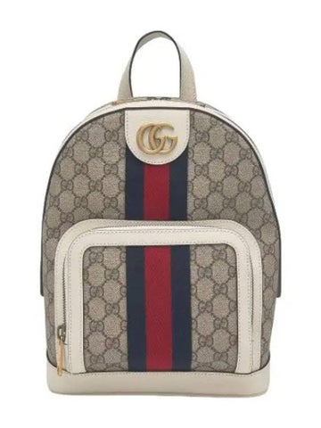 Ophidia GG Supreme Backpack Beige Bag - GUCCI - BALAAN 1