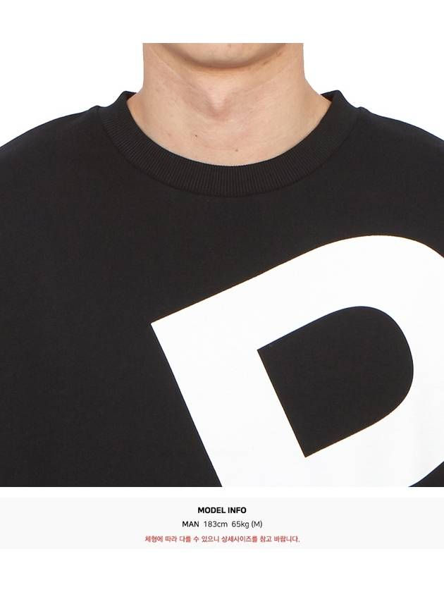 Cory Big Logo Cotton Sweatshirt Black - A.P.C. - BALAAN 6