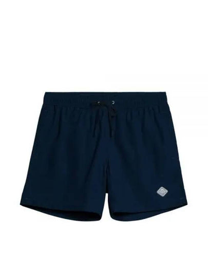 Banks Solid Swim Trunk Shorts Navy - J.LINDEBERG - BALAAN 2