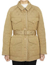 Women's Kemble Diamond Quilted Jacket Beige - BURBERRY - BALAAN 4