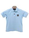 Stone Island Polo T Shirt 801621448V0040 Blue - STONE ISLAND - BALAAN 2