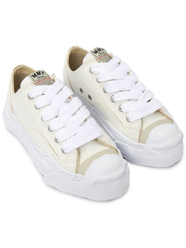 Hank OG Sole Low Top Sneakers White - MAISON MIHARA YASUHIRO - BALAAN 4