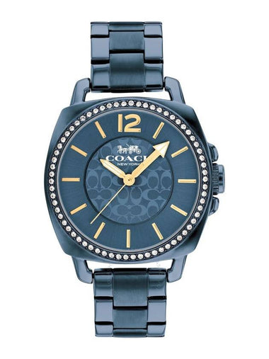 Coach Boyfriend Quartz Crystal Blue Dial Ladies Watch 14503985 - COACH - BALAAN 1