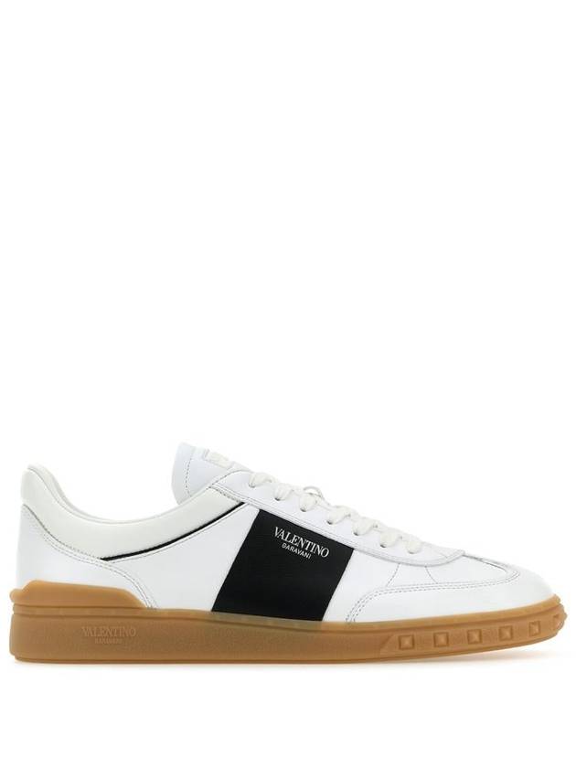 Up Village Low Top Sneakers White Black - VALENTINO - BALAAN 2