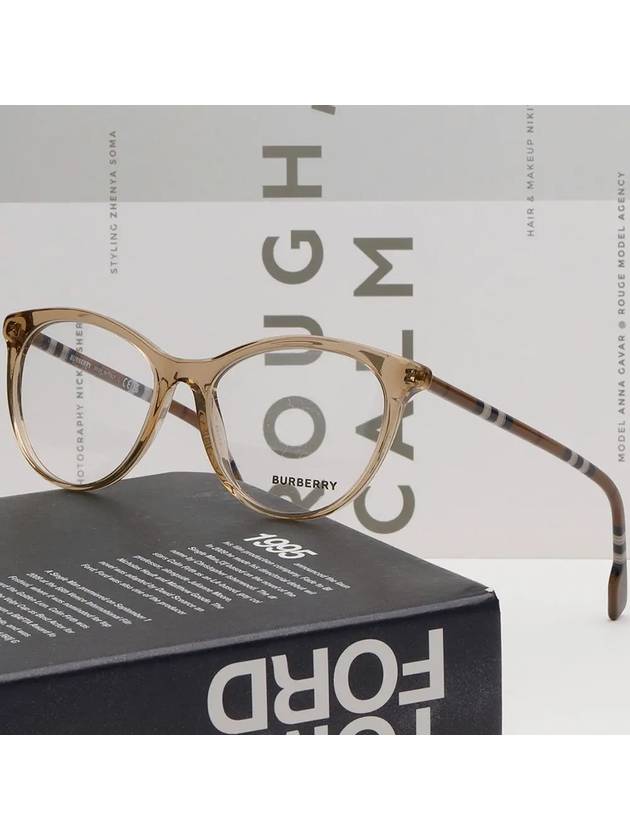 Eyewear Aiden Horn-rimmed Glasses Brown - BURBERRY - BALAAN 3