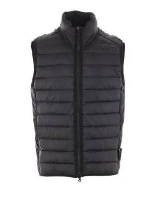 Loom Woven Chambers Recycled Nylon Down TC Vest Black - STONE ISLAND - BALAAN 2