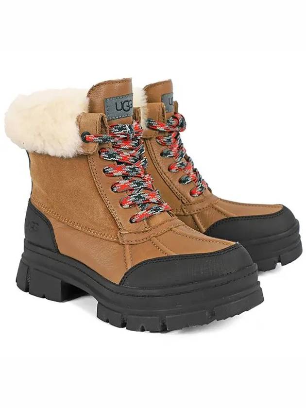 Ashton Addie Fleece Winter Boots Chestnut - UGG - BALAAN 3