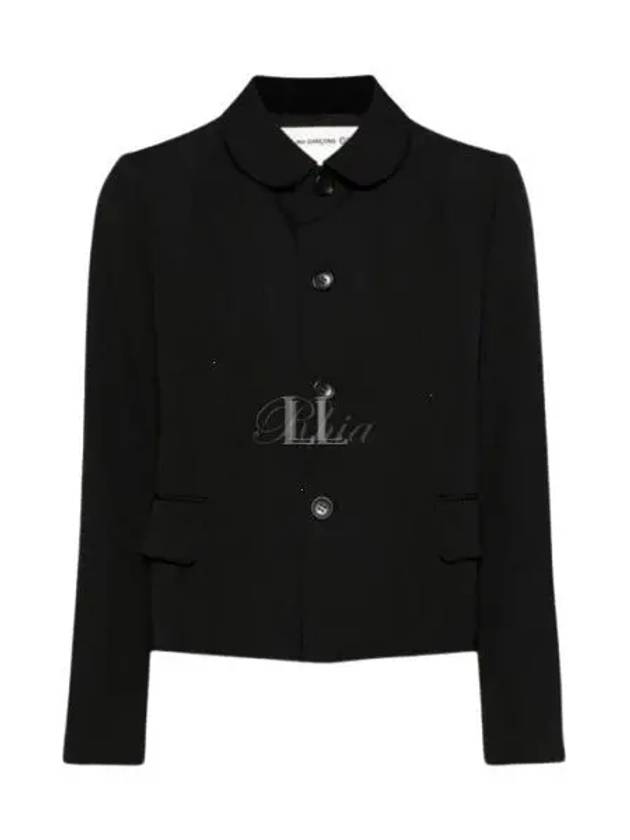 Wool Jacket Black - COMME DES GARCONS - BALAAN 2