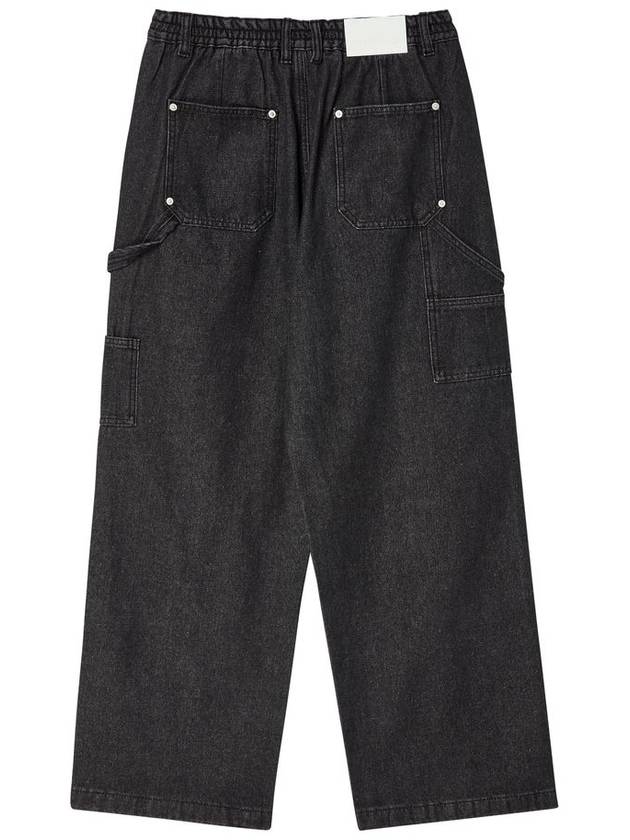 Carpenter obi banding denim black - THE GREEN LAB - BALAAN 2