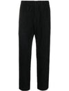 Pleated Straight Pants Black - ISSEY MIYAKE - BALAAN 2