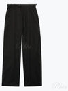 Wool Viscose Blend Straight Pants Black - BALENCIAGA - BALAAN 2