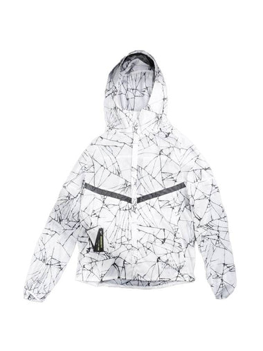 Running Pinnacle Hooded Jacket White - NIKE - BALAAN 1