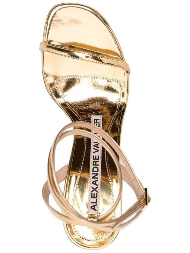 Alexandre Vauthier Sandals Golden - ALEXANDRE VAUTHIER - BALAAN 3