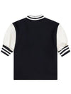 Varsity Chelsea Jacket Double Face Cashmere Navy Boutique - CELINE - BALAAN 3