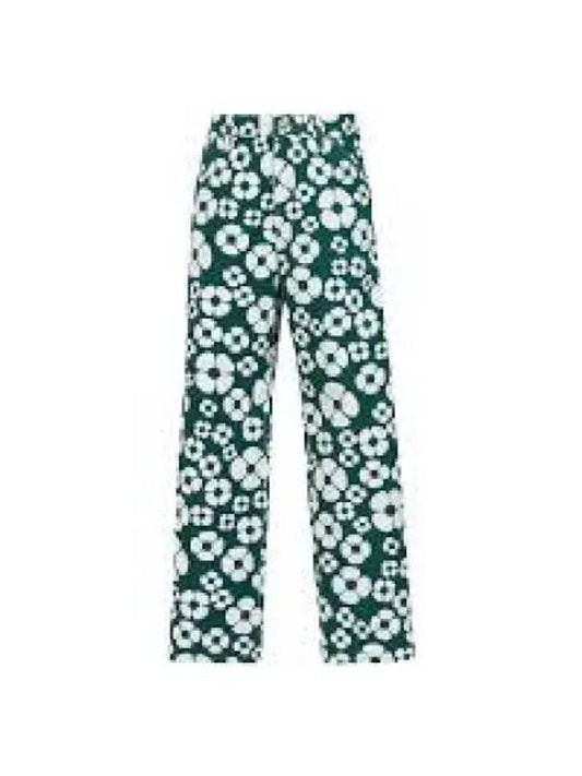 green floral pants PUMU031293UTX001MFV55 B0040192191 - MARNI - BALAAN 2