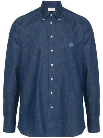 Etro Skater Denim Shirt - ETRO - BALAAN 1