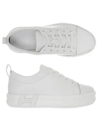 Happy Oversole White Women s Sneakers 271956 - HERMES - BALAAN 1