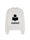 Moby Logo Print Sweatshirt Ecru - ISABEL MARANT - BALAAN 2