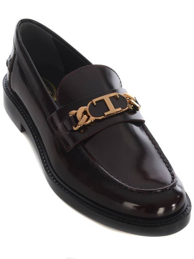 logo decorated leather loafers XXW59C0EW00SHA - TOD'S - BALAAN 4