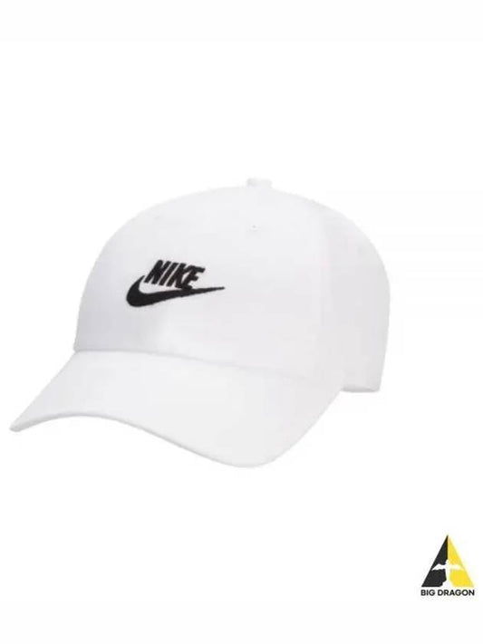 Club Unstructured Futura Washed Ball Cap White - NIKE - BALAAN 2