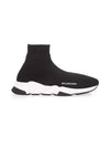 Speed Trainer  High Top Sneakers Black White - BALENCIAGA - BALAAN 6