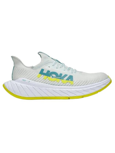 Carbon X 3 Low Top Sneakers Green - HOKA ONE ONE - BALAAN 1