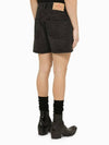 Men's Bermuda Wash Denim Shorts Black - PRADA - BALAAN 8